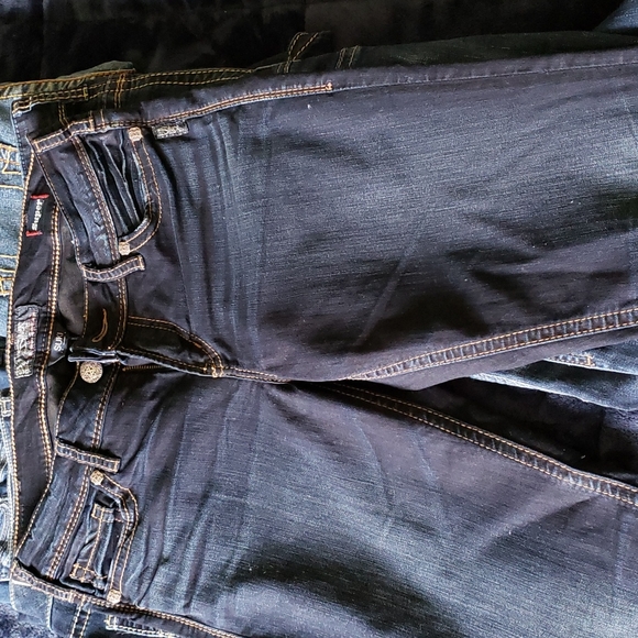 5 Silver jeans size 30w 29 lenght, 1 jean True Religion same size - Picture 2 of 8